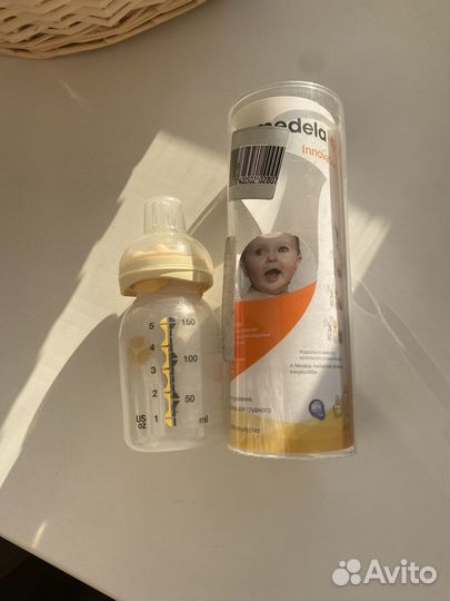Бутылка medela с смартсоской calma