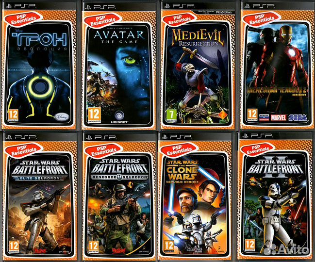 Игры для PSP (диски UMD)