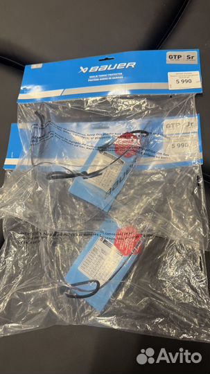 Защита горла вратаря Bauer Throat JR, SR