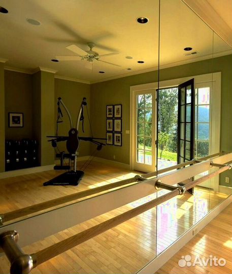 В спортзал зеркало