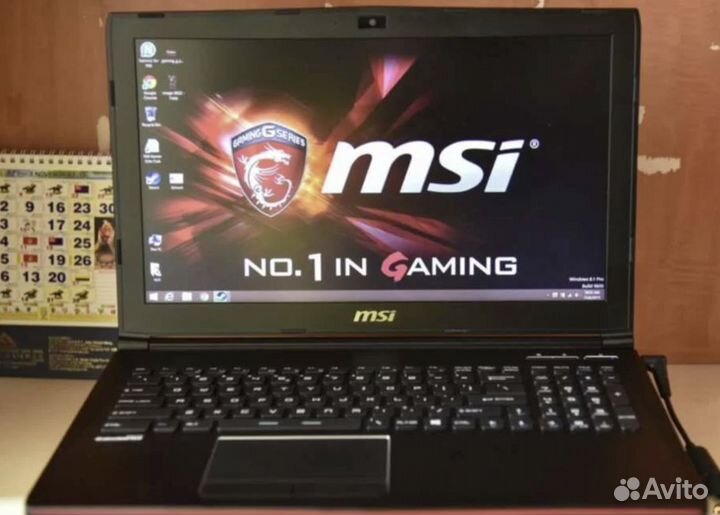 Ноутбук MSI GP62MVR 7RFX