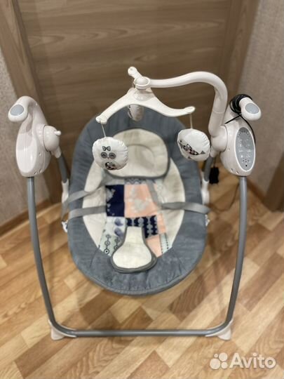 Детские электронные качели для новорожденных