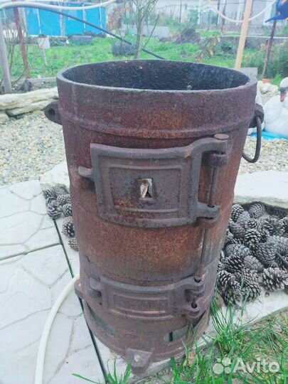 Печь чугунная СССР