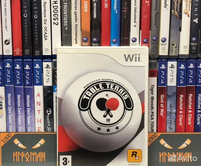 Игры Wii/WiiU Table Tennis