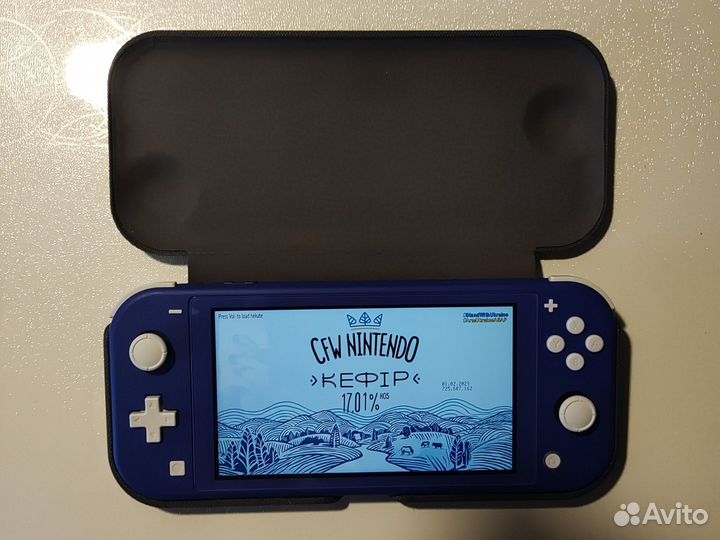 Nintendo switch lite прошитая чип 128 гб