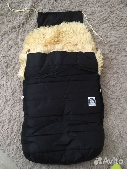 Конверт новый из натуральной овчины