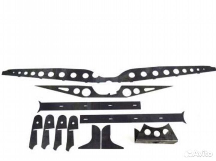 Комплект для усиления балки заднего моста нива