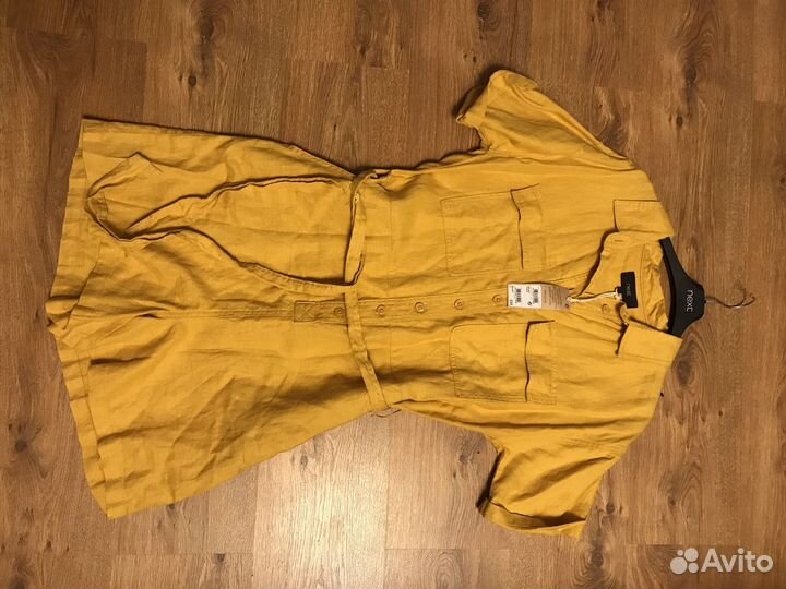 Комбинезон женский льняной 46