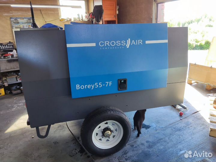 CrossAir. Дизельный винтовой компрессор 7 бар