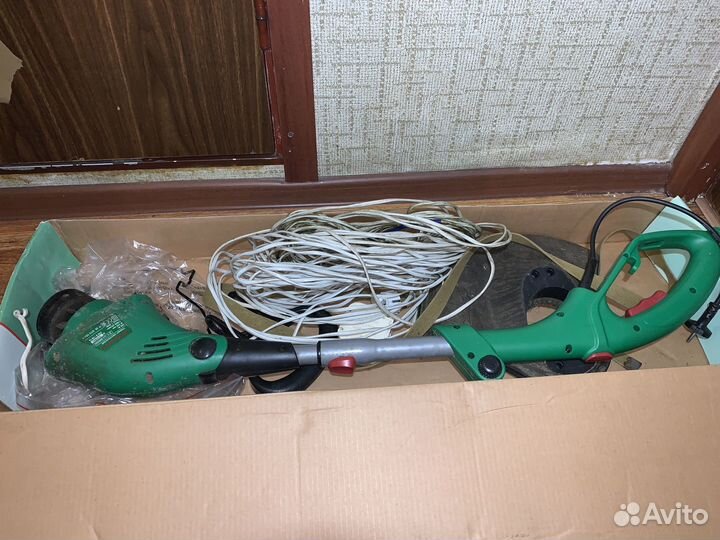 Газонокосилка триммер электрический