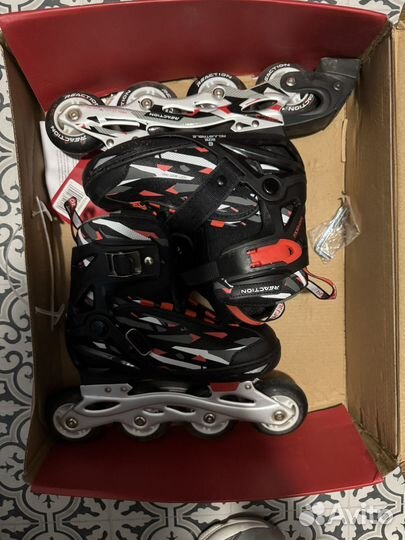 Ролики детские rainbow b 31-36 размер