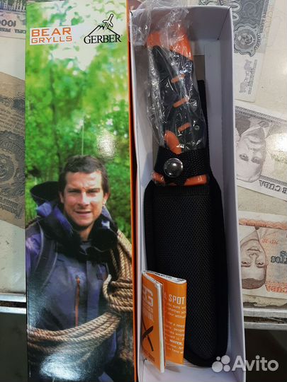 Новый нож bear grylls