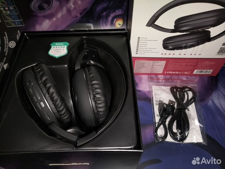 Беспроводные наушники hoco W23