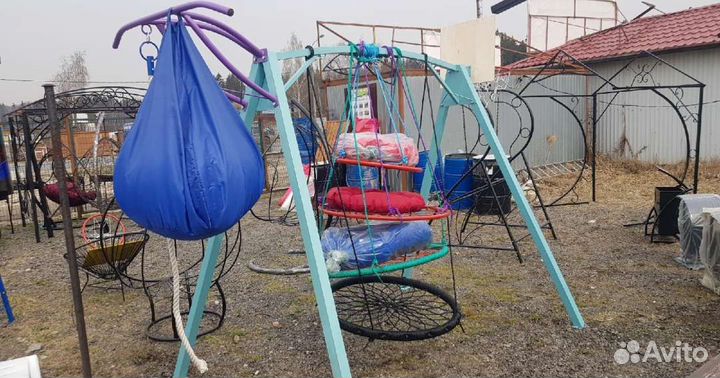 Подвесные качели гнездо