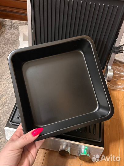 Гриль барбекю электрический polaris новый