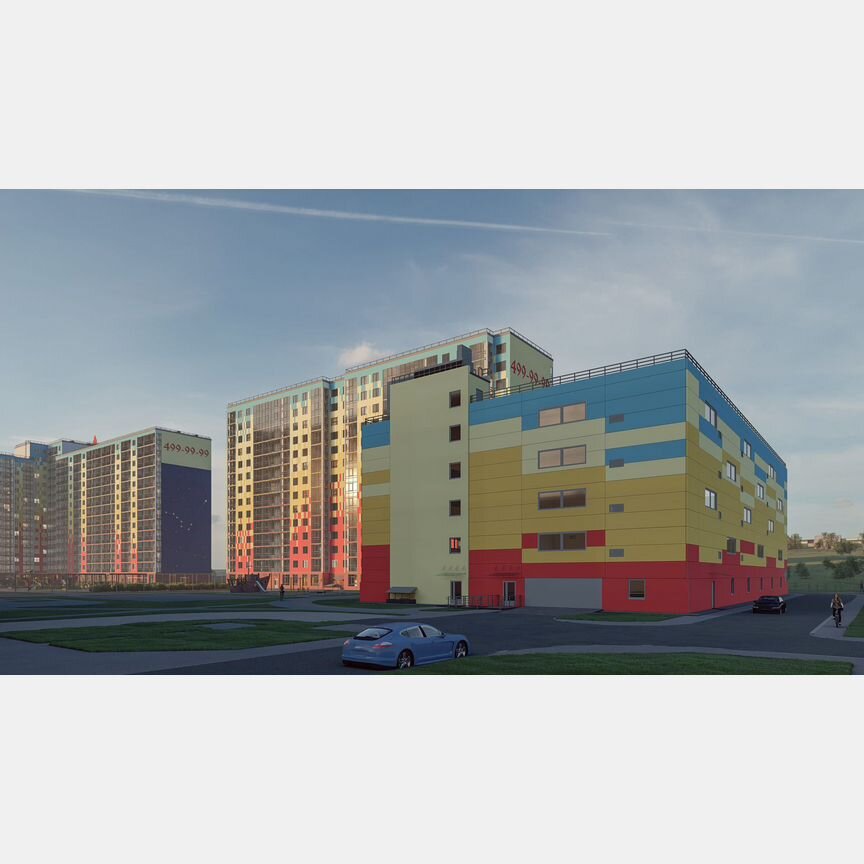 1-к. квартира, 40,4 м², 7/15 эт.