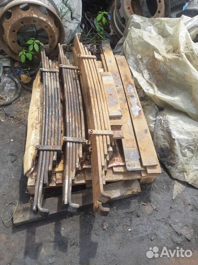 Рессоры задние на камаз, евро