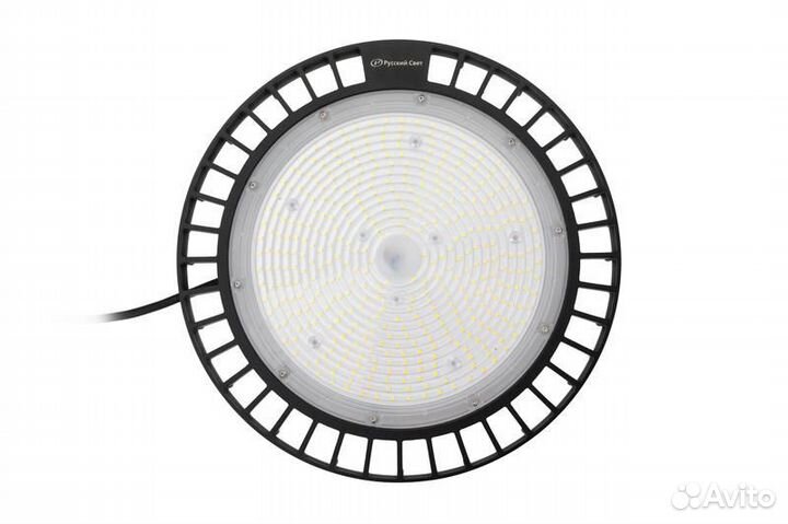 Светильник дсп IB 11 S 200W M 840 BK LED Highbay 353х353х117мм 200Вт 4000К IP65 подвес черн. Русский