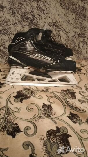 Хоккейные коньки bauer supreme s1 (вратарские )