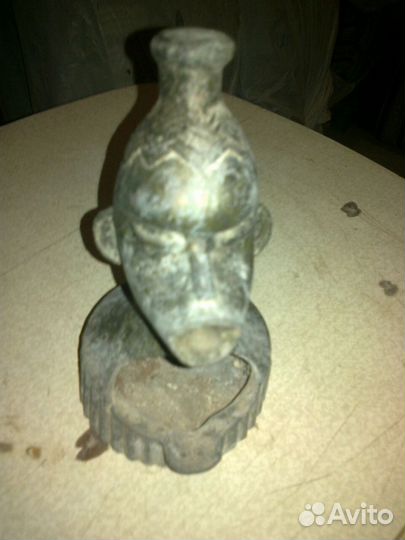 Пепельница - курильщик(пускает кольца). СССР