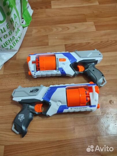 Nerf strongarm 2 шт
