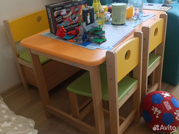 Набор детской мебели Столик+стулья Geuther pepino