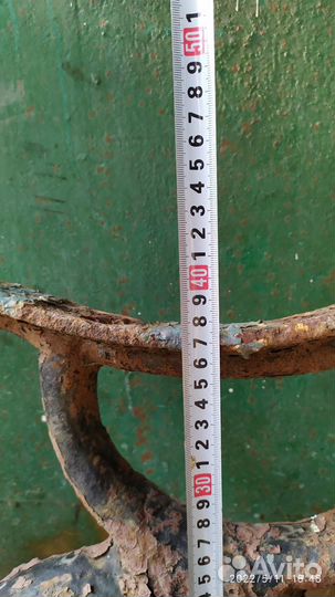 Скамья чугунная старинная (боковины)