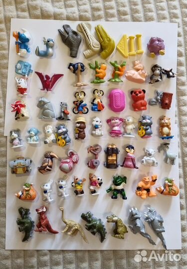 Игрушки Киндер, Ландрин, томбола, СССР, Чупа чупс