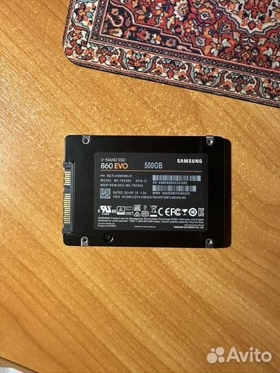 Ssd samsung 860 evo 500gb