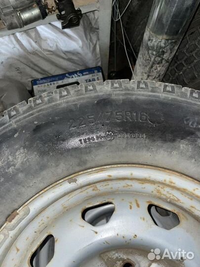 Комплект колёс 225/75 R-16 УАЗ