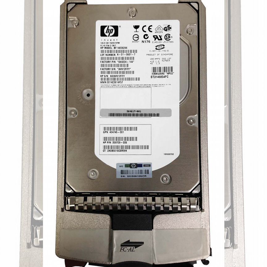[365610-001] Жесткий Диск Hp Bf14658244 146,8gb Fibre Channel 365610-001