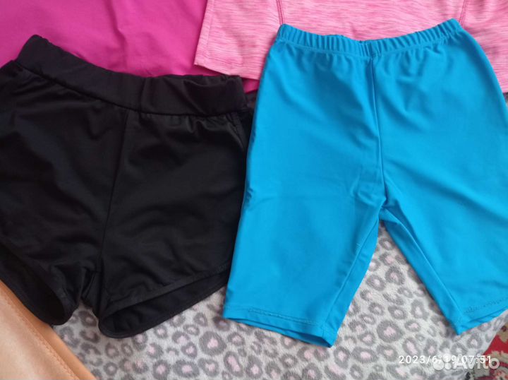 Спортивные футболки и шорты 146-152