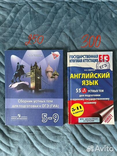 Английский сборник устных тем к ОГЭ, ЕГЭ