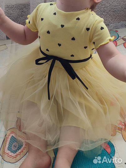 Платье для девочки 86 рамер