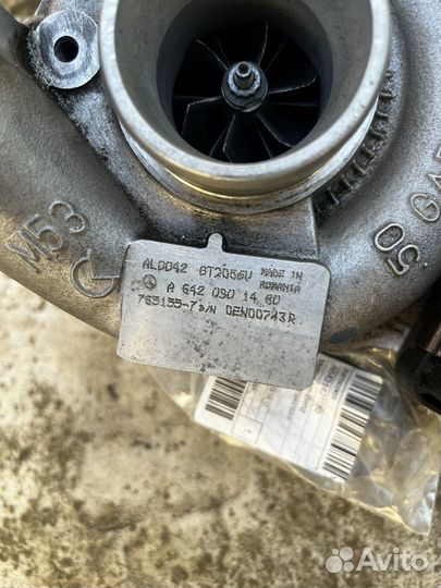 Турбина мерседеса