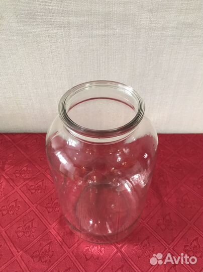Банка 5 литров стеклянная