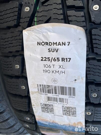 Nokian Tyres Nordman 7 SUV 225/65 R17 106T