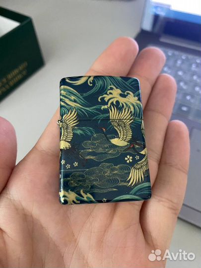 Zippo asian bird design 48684