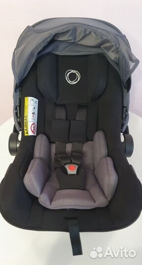 Автолюлька Bugaboo turtle air by nuna, Steel blue