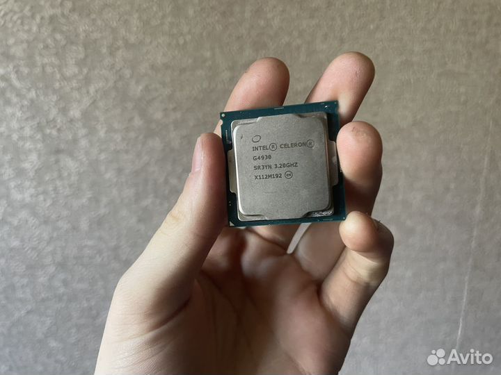 Процессор intel celeron g4930 1151v2