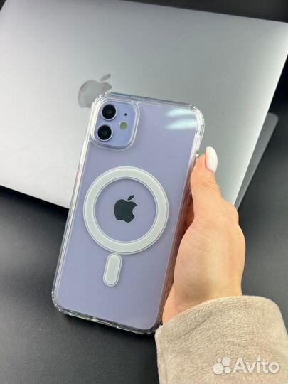 Чехол прозрачный Magsafe для iPhone от 11 до 14