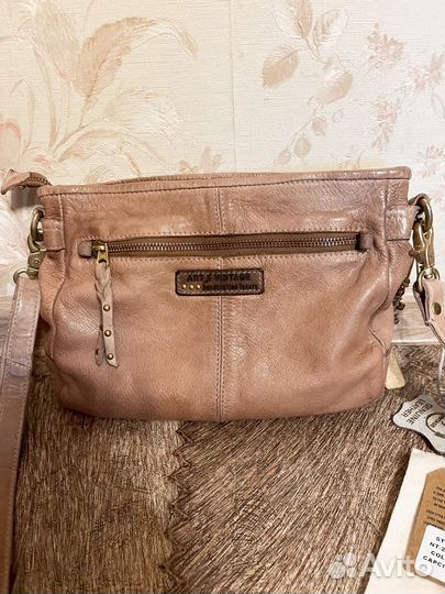 Сумка натуральная кожа Art vintage