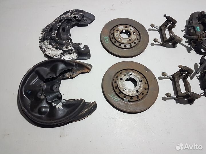 Комплект тормозов 360мм ауди а8 audi a8