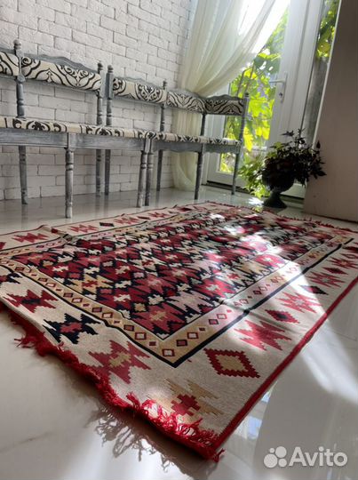 Ковер безворсовый. Килим турецкий