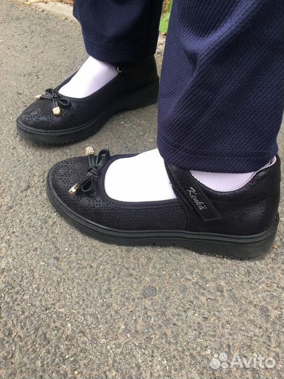 Туфли школьные Kenka р.30,31,32,33,34,35