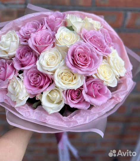 Розы доставка букет цветов