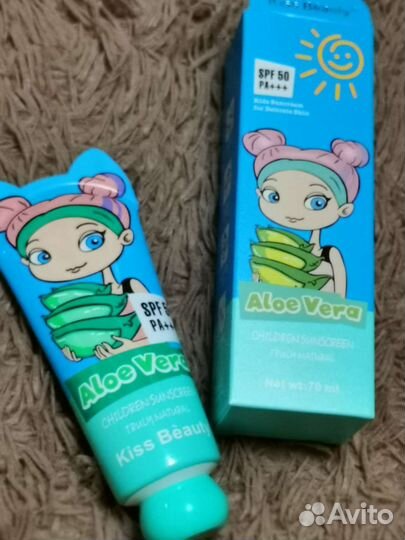 Солнцезащитный крем с экстрактом улитки Spf50+