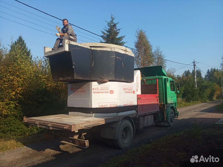 Аренда и услуги манипулятора, стрела 7 т, 10 м, борт 10 т, 6 м