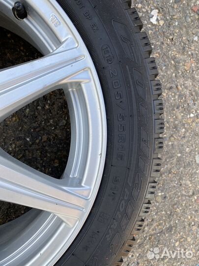 R16 Cordiant Polar 205/55, PCD 5x114.3 DIA 67.1