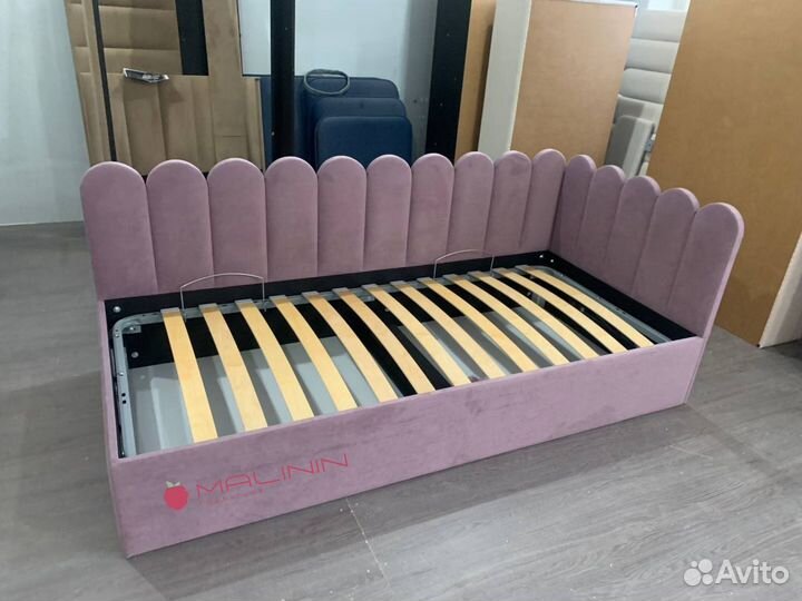 Детская мягкая кровать 120х200